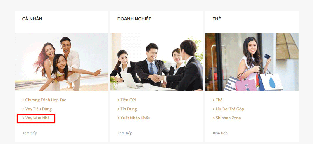 đăng ký vay mua nhà shinhan bank 01